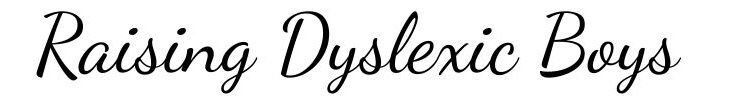 Raising Dyslexic Boys Logo
